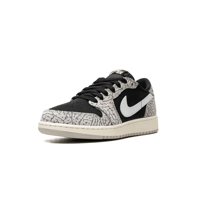 Jordan Air Jordan 1 Low GS Elephant Print Grade School