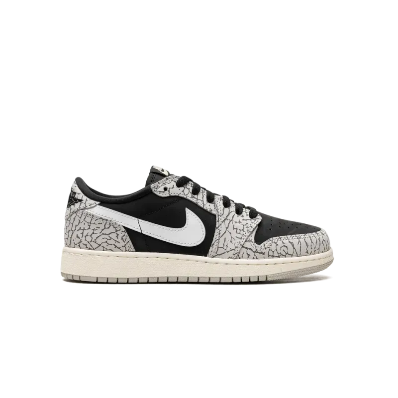 Jordan Air Jordan 1 Low GS Elephant Print Grade School