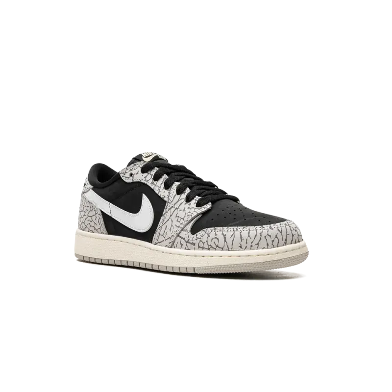 Jordan Air Jordan 1 Low GS Elephant Print Grade School