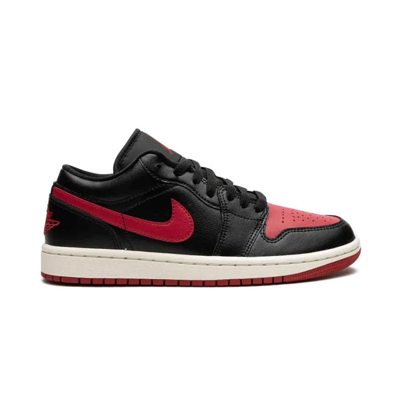 Jordan Air Jordan 1 Low WMNS Bred Sail Womens