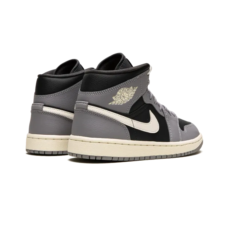 Jordan AIR JORDAN 1 MID WMNS CEMENT GREY Womens