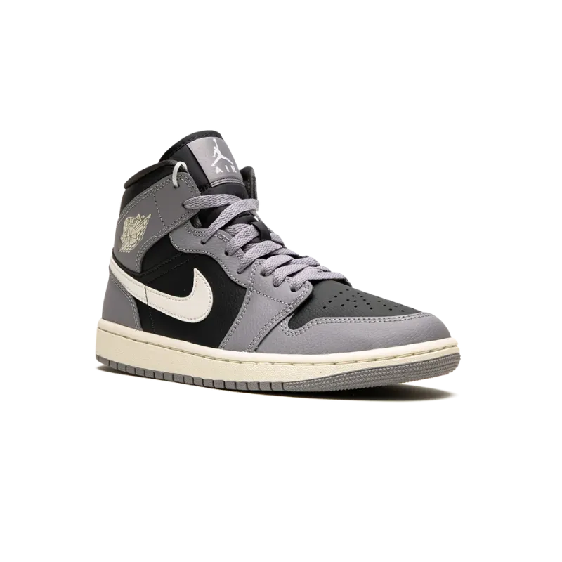Jordan AIR JORDAN 1 MID WMNS CEMENT GREY Womens