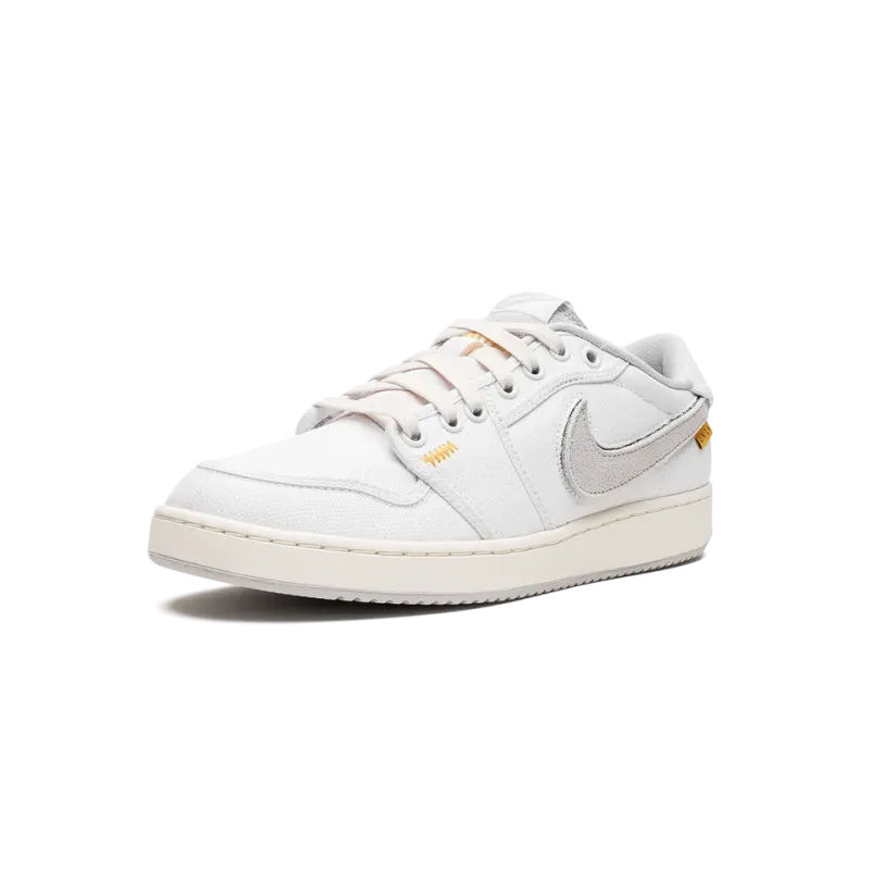 Jordan Air Jordan 1 KO Low Union - White Canvas Mens