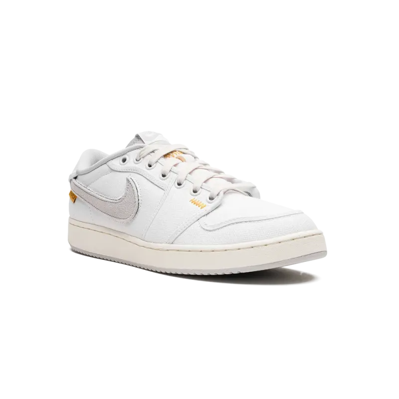 Jordan Air Jordan 1 KO Low Union - White Canvas Mens