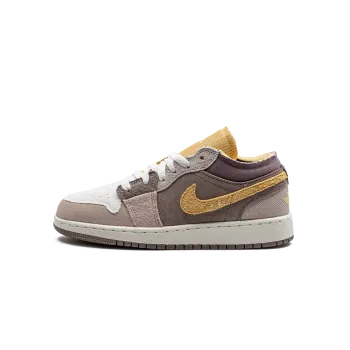 Jordan Jordan 1 Low SE Craft GS Taupe Haze Grade School