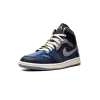 Jordan Air Jordan 1 Mid SE Craft Obsidian Mens
