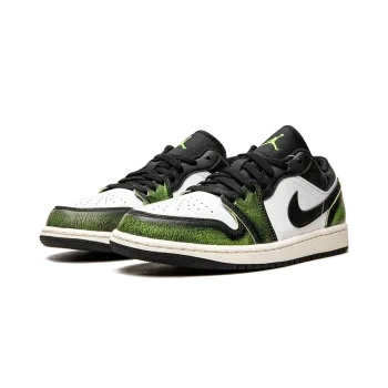 Jordan Air Jordan 1 Low SE Wear Away - Electric Green Mens