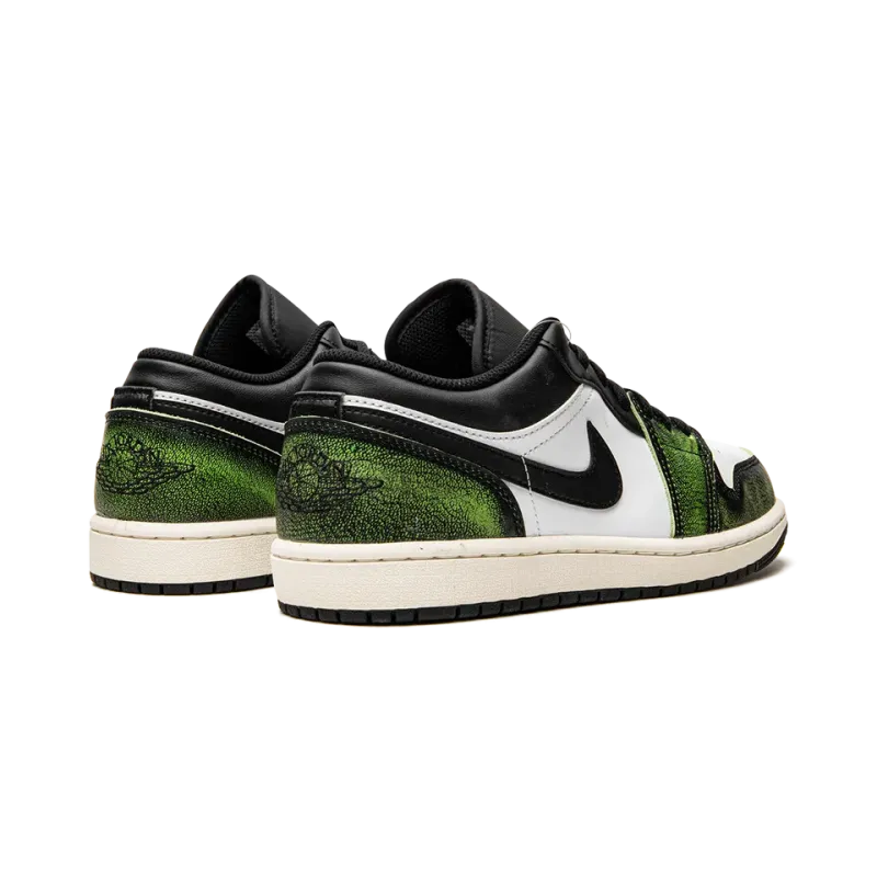 Jordan Air Jordan 1 Low SE Wear Away - Electric Green Mens