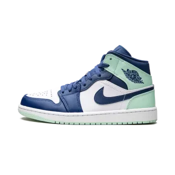 Jordan Air Jordan 1 Mid Blue Mint Mens