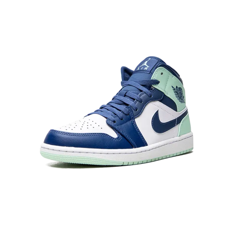 Jordan Air Jordan 1 Mid Blue Mint Mens