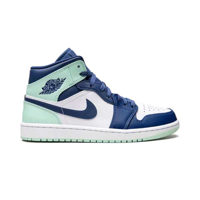 Jordan Air Jordan 1 Mid Blue Mint Mens