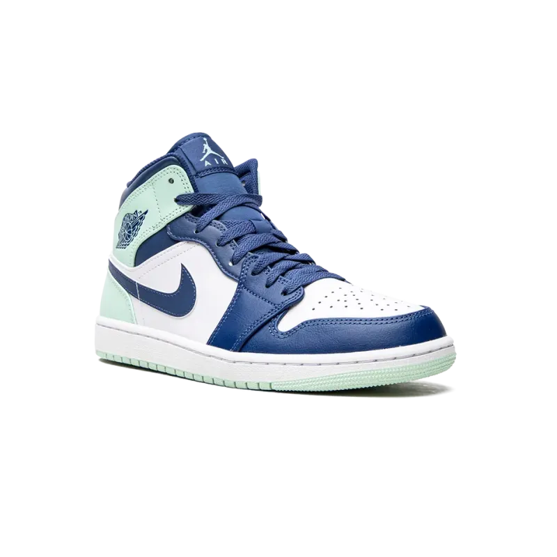 Jordan Air Jordan 1 Mid Blue Mint Mens