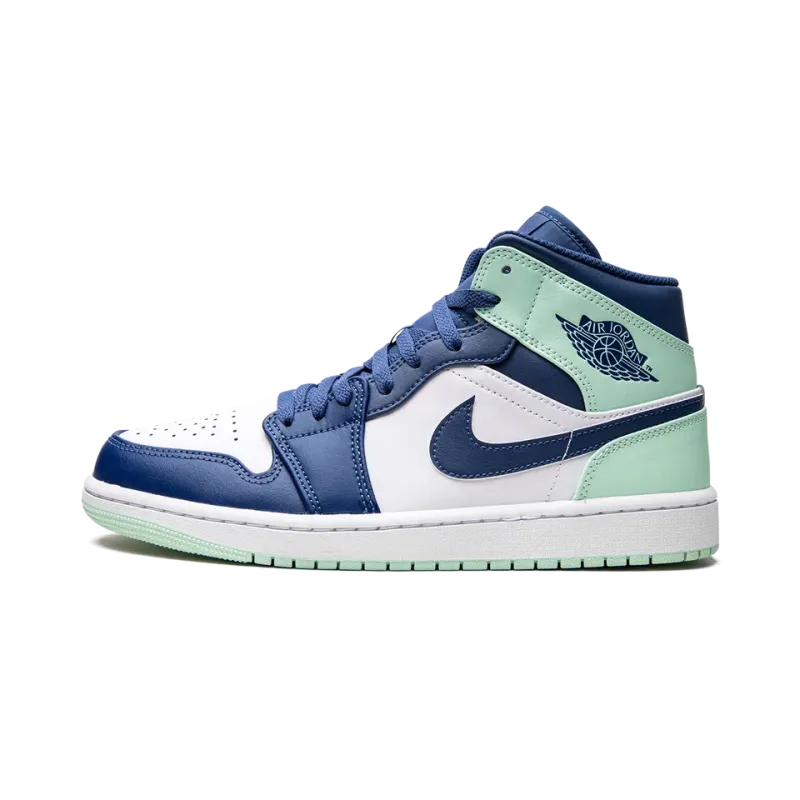 Jordan Air Jordan 1 Mid Blue Mint Mens