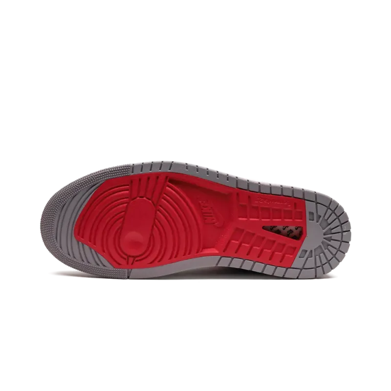 Jordan Jordan 1 High Zoom Air CMFT 2 Black Fire Red Cement Mens