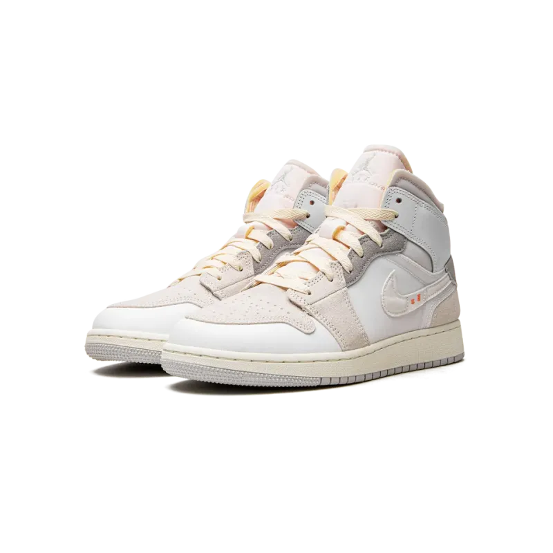 Jordan Jordan 1 Mid SE Craft GS Inside Out Grade School
