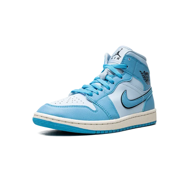 Jordan AIR JORDAN 1 MID SE WMNS Ice Blue Womens