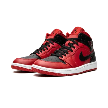 Jordan Jordan 1 Mid Reverse Bred Mens