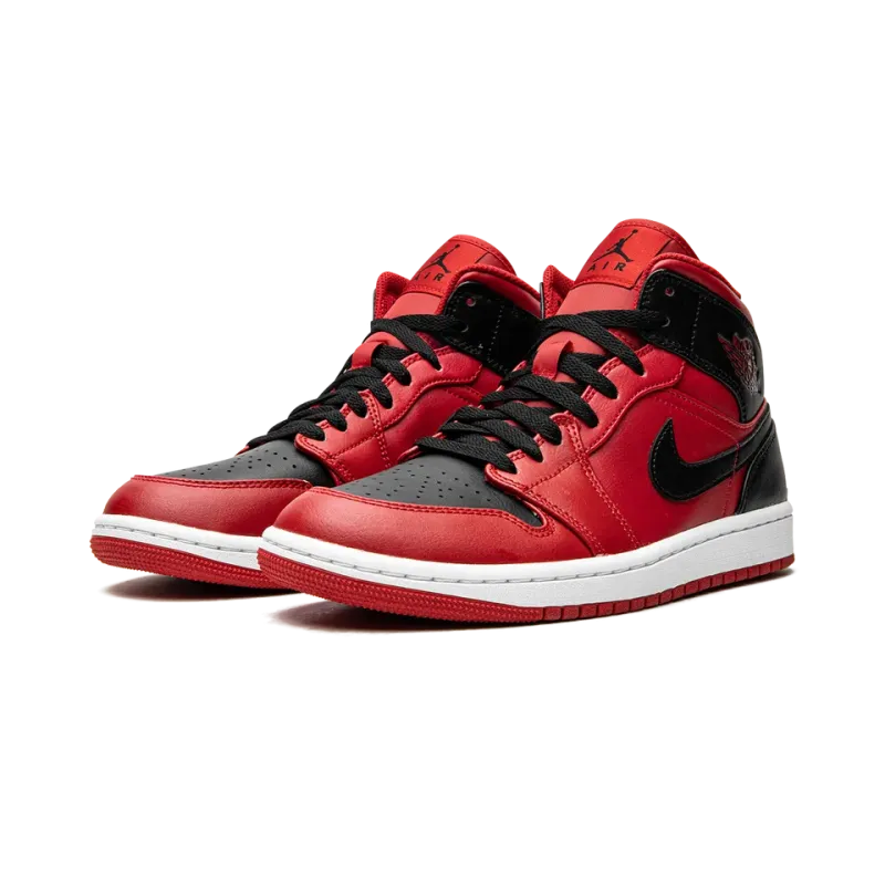 Jordan Jordan 1 Mid Reverse Bred Mens