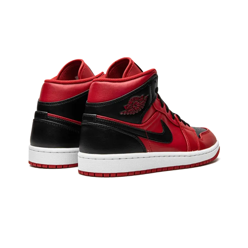 Jordan Jordan 1 Mid Reverse Bred Mens