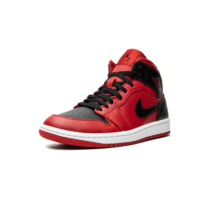 Jordan Jordan 1 Mid Reverse Bred Mens