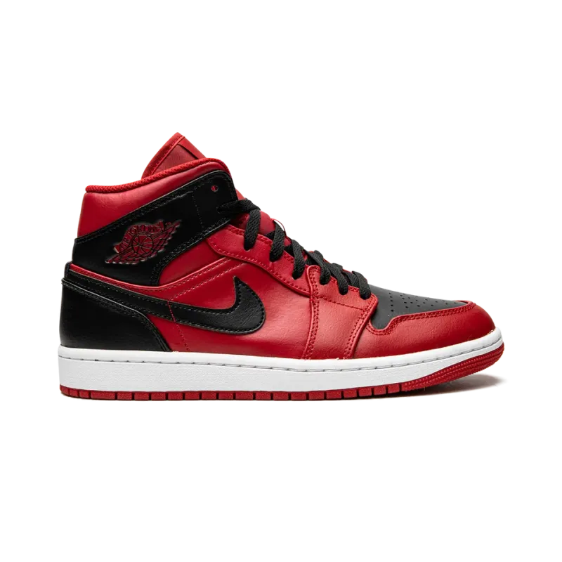 Jordan Jordan 1 Mid Reverse Bred Mens