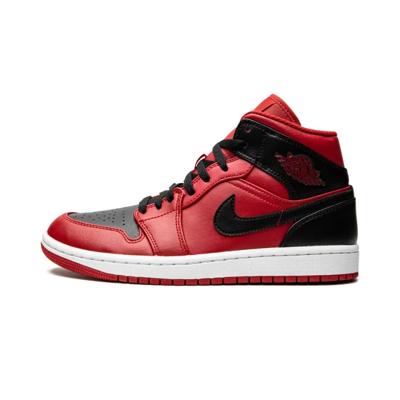Jordan Jordan 1 Mid Reverse Bred Mens