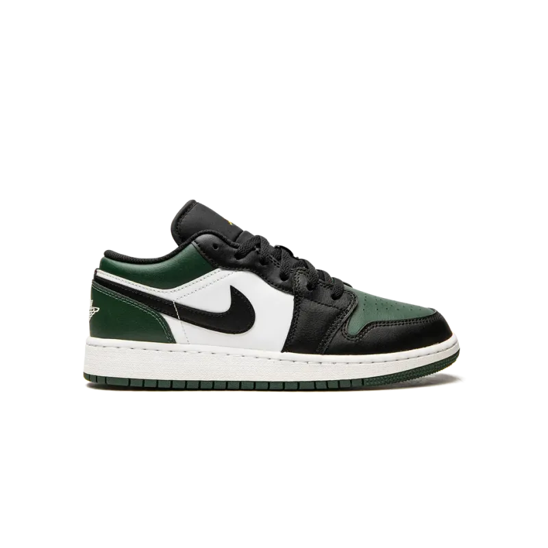 Jordan Air Jordan 1 Low GS Green Toe Grade School