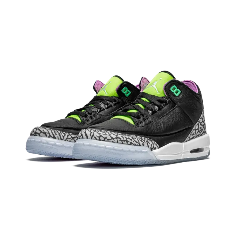 Jordan Jordan 3 Retro GS Electric Green Grade School