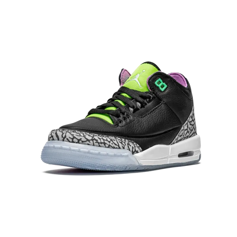 Jordan Jordan 3 Retro GS Electric Green Grade School