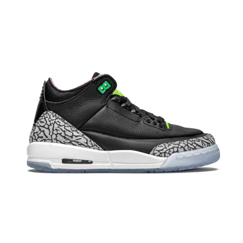Jordan Jordan 3 Retro GS Electric Green Grade School