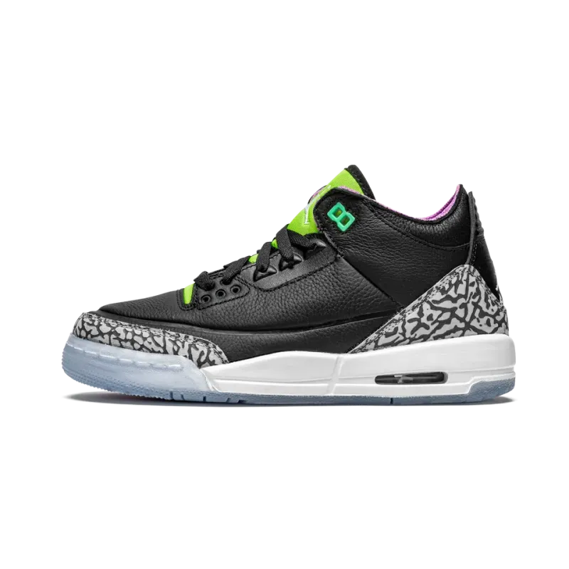 Jordan Jordan 3 Retro GS Electric Green Grade School
