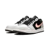 Jordan Air Jordan 1 Low Black Grey Coral Mens