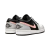 Jordan Air Jordan 1 Low Black Grey Coral Mens