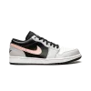 Jordan Air Jordan 1 Low Black Grey Coral Mens