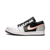 Jordan Air Jordan 1 Low Black Grey Coral Mens