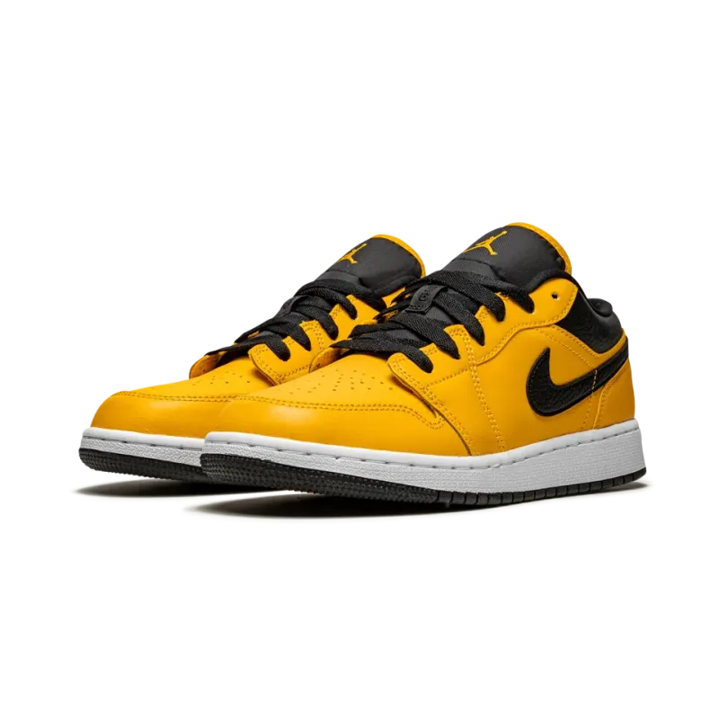 Jordan Air Jordan 1 Low GS University Gold / Black Grade School