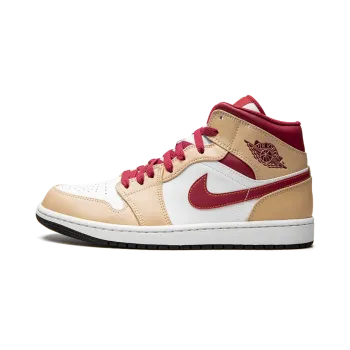Jordan Air Jordan 1 Mid Light Curry Mens