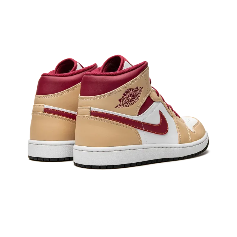 Jordan Air Jordan 1 Mid Light Curry Mens