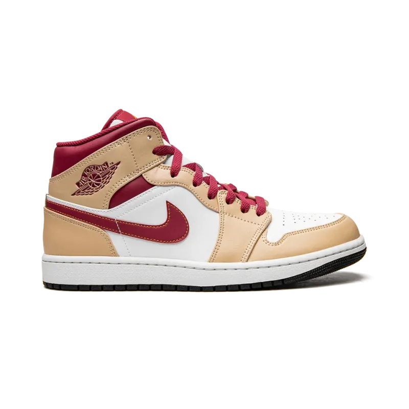 Jordan Air Jordan 1 Mid Light Curry Mens