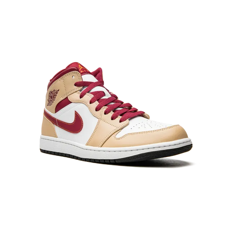 Jordan Air Jordan 1 Mid Light Curry Mens