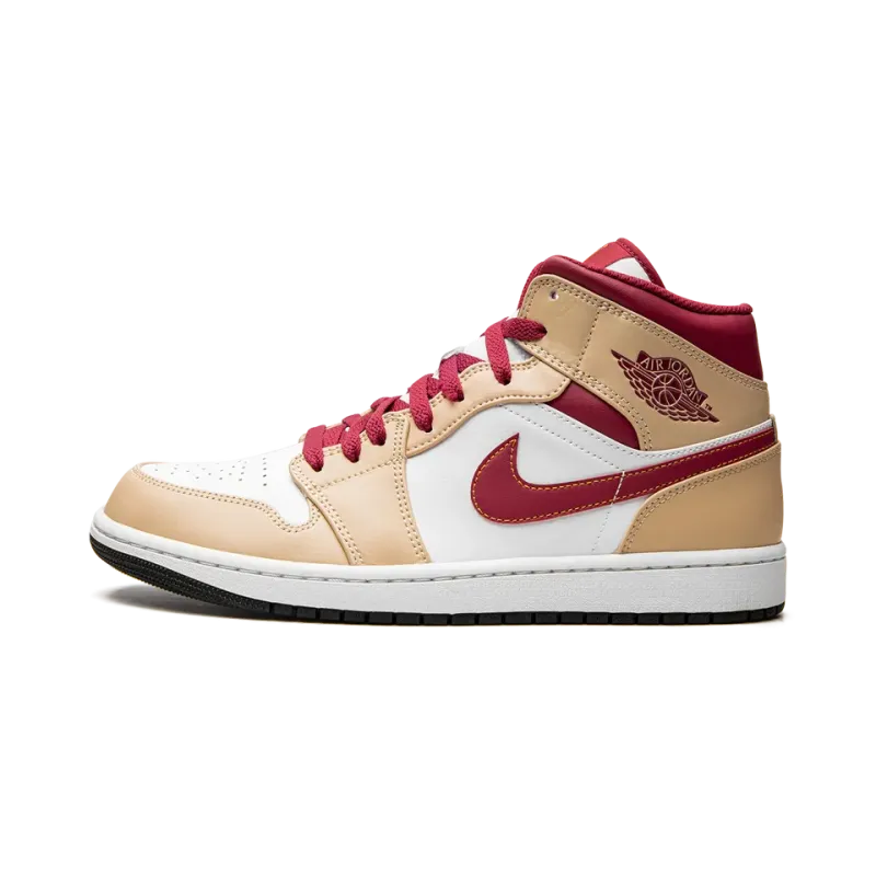 Jordan Air Jordan 1 Mid Light Curry Mens