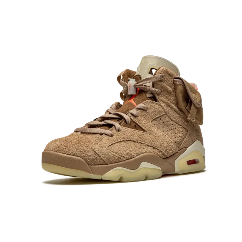 Jordan Air Jordan 6 Retro Travis Scott - British Khaki Mens
