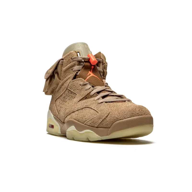 Jordan Air Jordan 6 Retro Travis Scott - British Khaki Mens