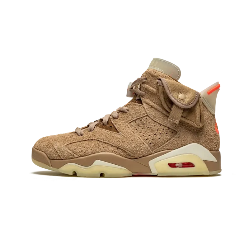 Jordan Air Jordan 6 Retro Travis Scott - British Khaki Mens