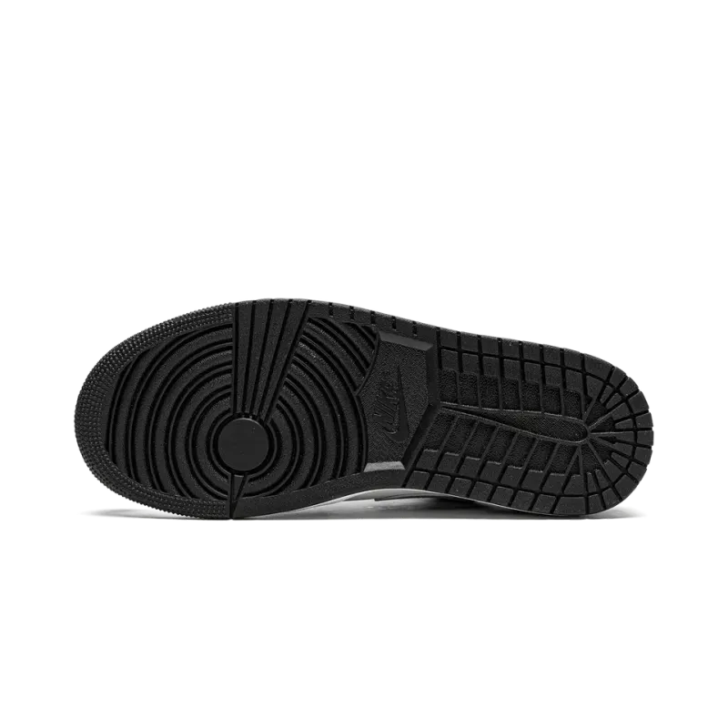 Jordan Air Jordan 1 Low Black / Particle Grey Mens