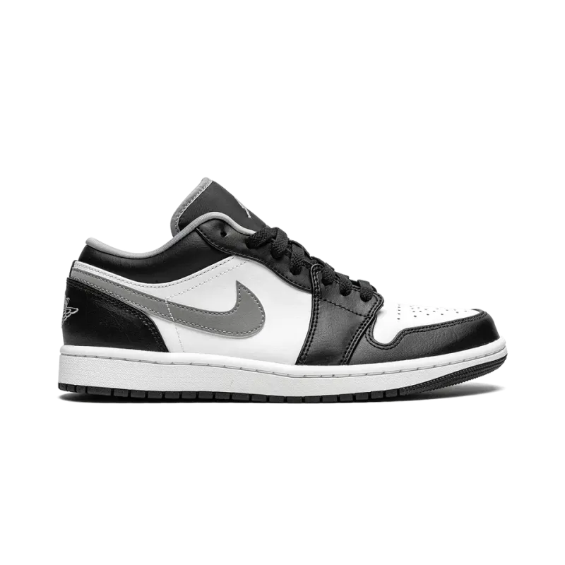 Jordan Air Jordan 1 Low Black / Particle Grey Mens