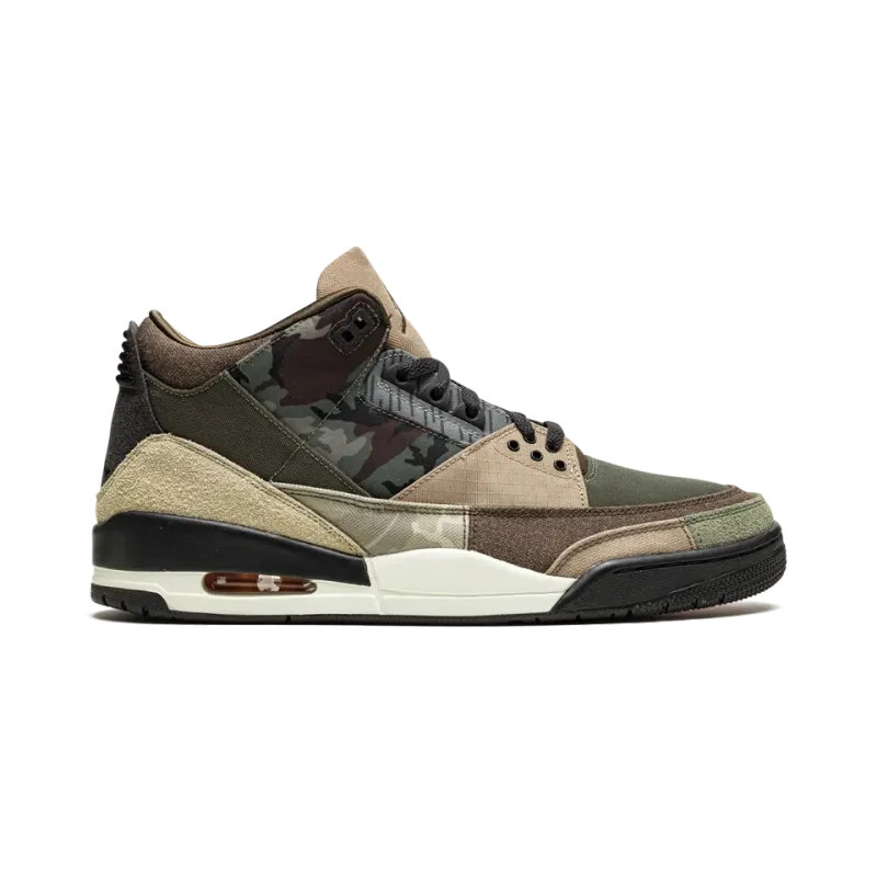Jordan Air Jordan 3 Patchwork Camo Mens