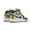 Jordan Air Jordan 1 Mid SE GS Metallic Gold Grade School