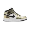 Jordan Air Jordan 1 Mid SE GS Metallic Gold Grade School
