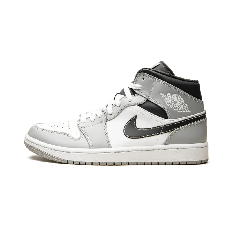 Jordan Air Jordan 1 Mid Light Smoke Grey 2.0 Mens